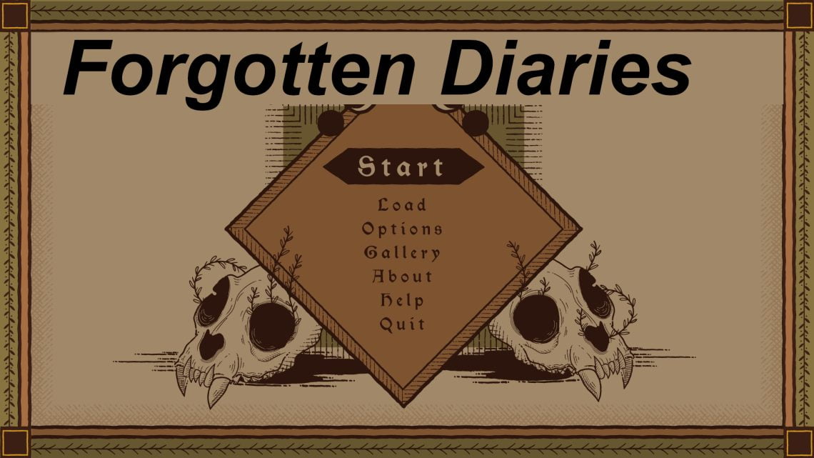 Forgotten Diaries Demo BigBirdDev